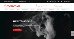 Desktop Screenshot of joecig.com